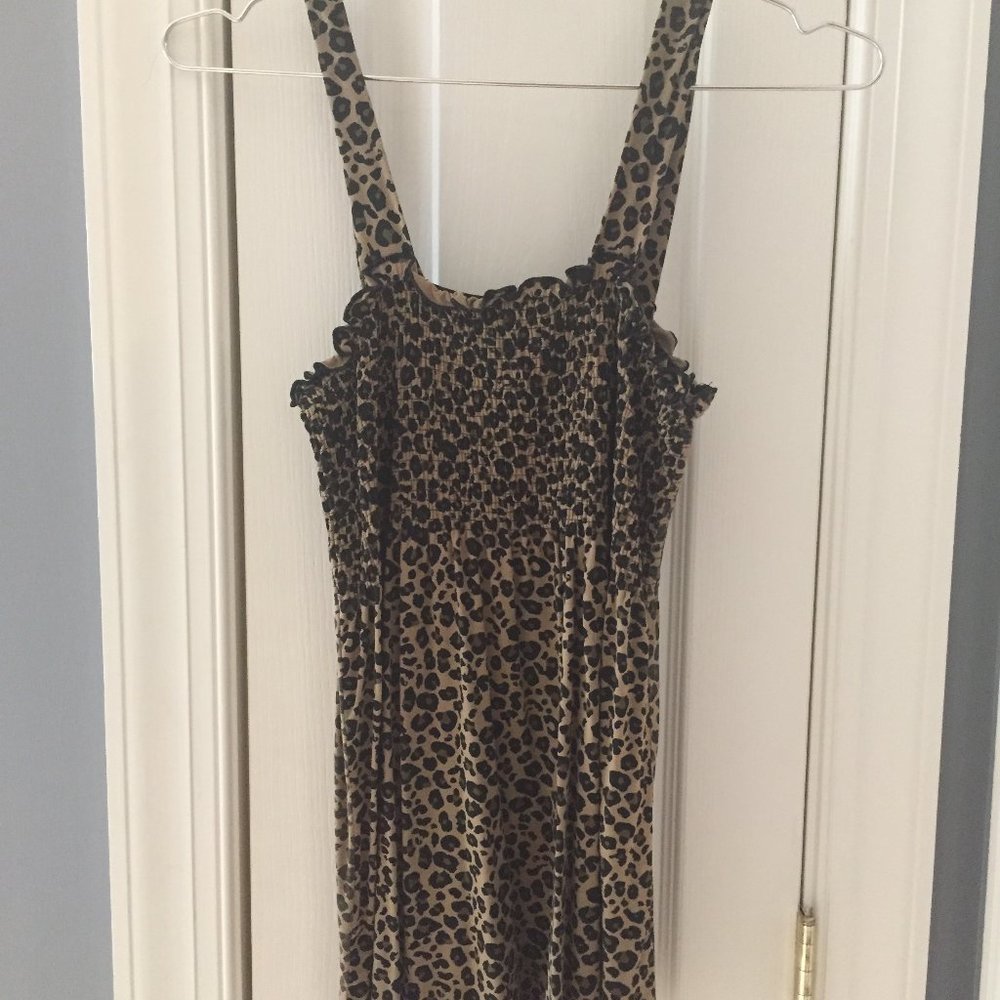 Leopard Babydoll top